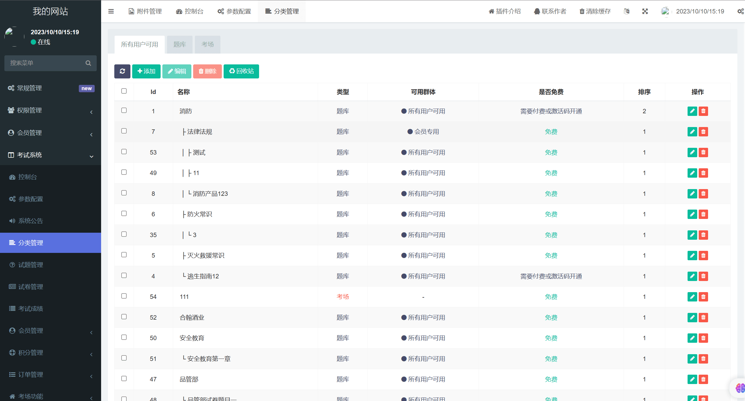 【全开源】答题考试系统源码(FastAdmin+ThinkPHP+Uniapp)